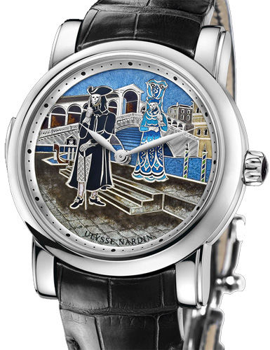 Ulysse Nardin 719-63 / VEN Classico Enamel Carnival of Venice Minute Repeater Limited Edition 18 watch price